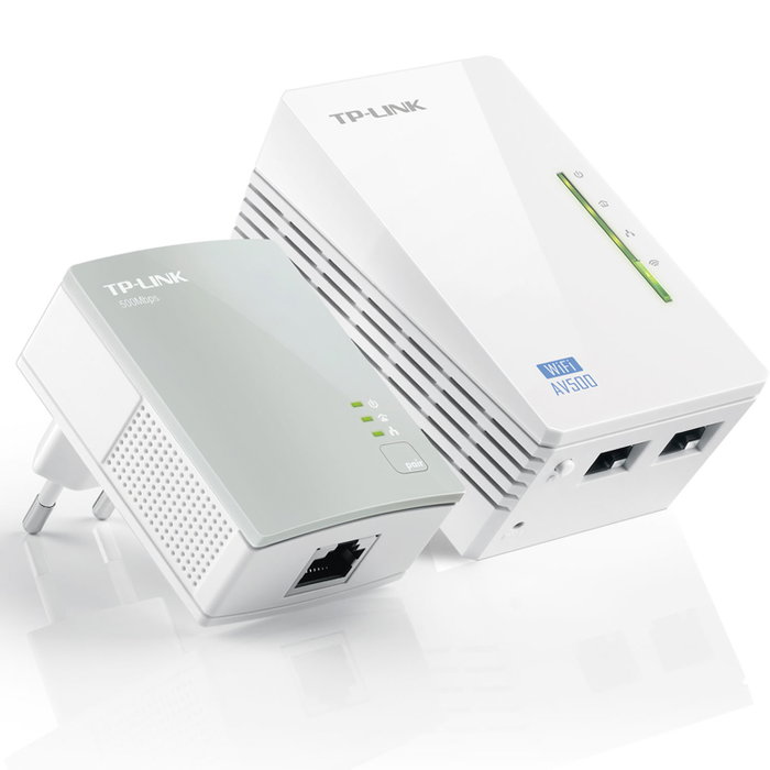 TP-Link TL-WPA4220KIT Kit Extensor Powerline Wi-Fi Blanco